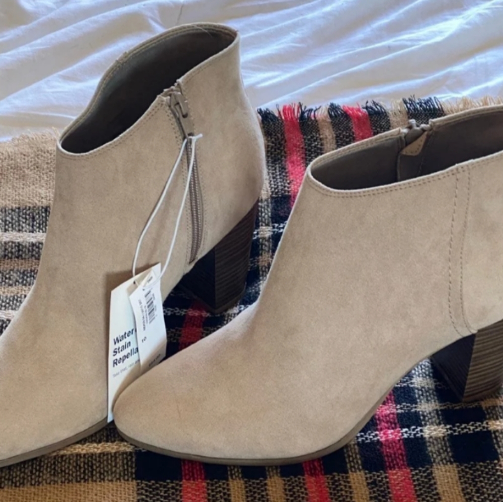 Tan Booties